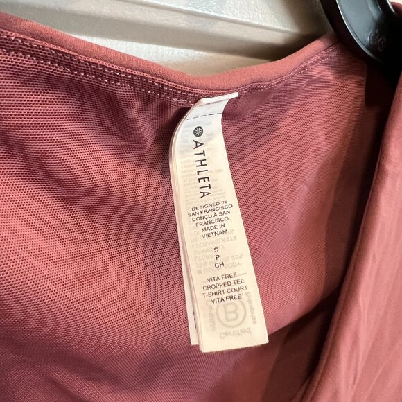 transcend crop top, tawny rose - Picture 2 of 3